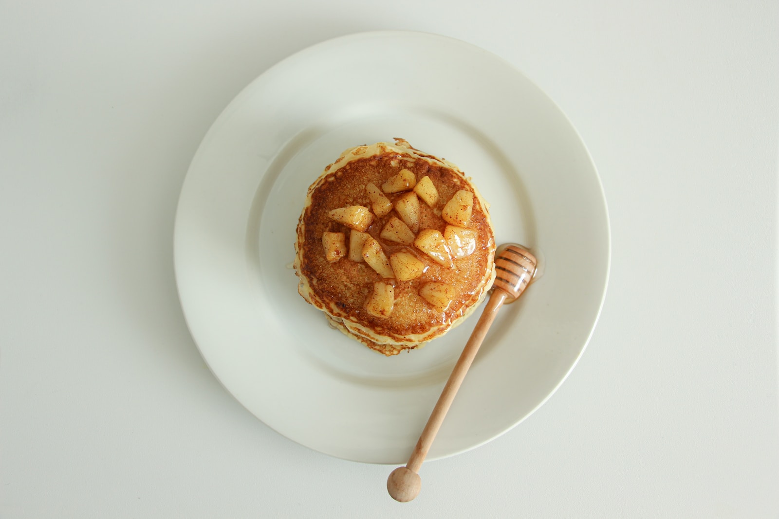 brown pastry on white ceramic plate